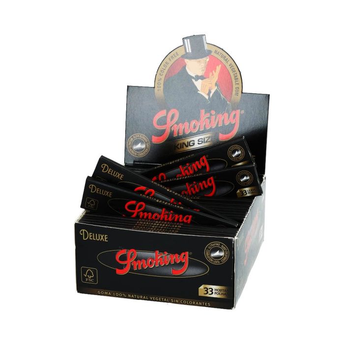 Smoking Deluxe Rolling Papers | King-Size Slim main product photo