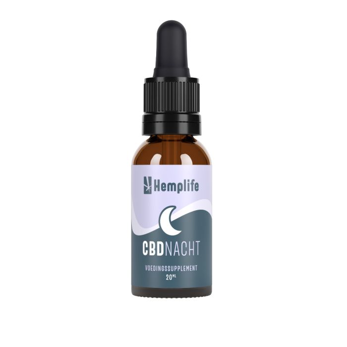 CBD Night | CBD + Melatonin (Hemplife) 20 ml main product photo
