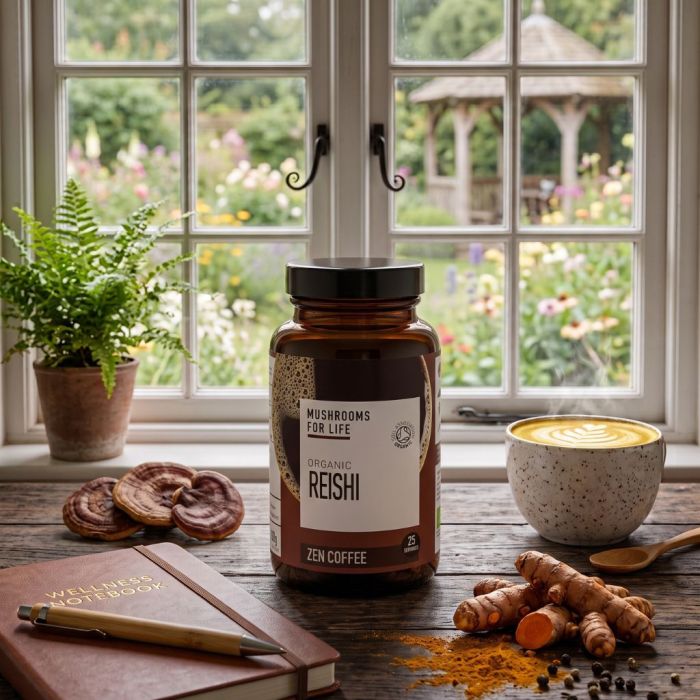 Reishi Zen Coffee | Organic (Mushrooms4Life) 64 grams main product photo