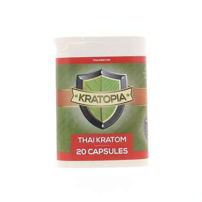 Kratom Capsules Thai (Kratopia) 20 pieces main product photo