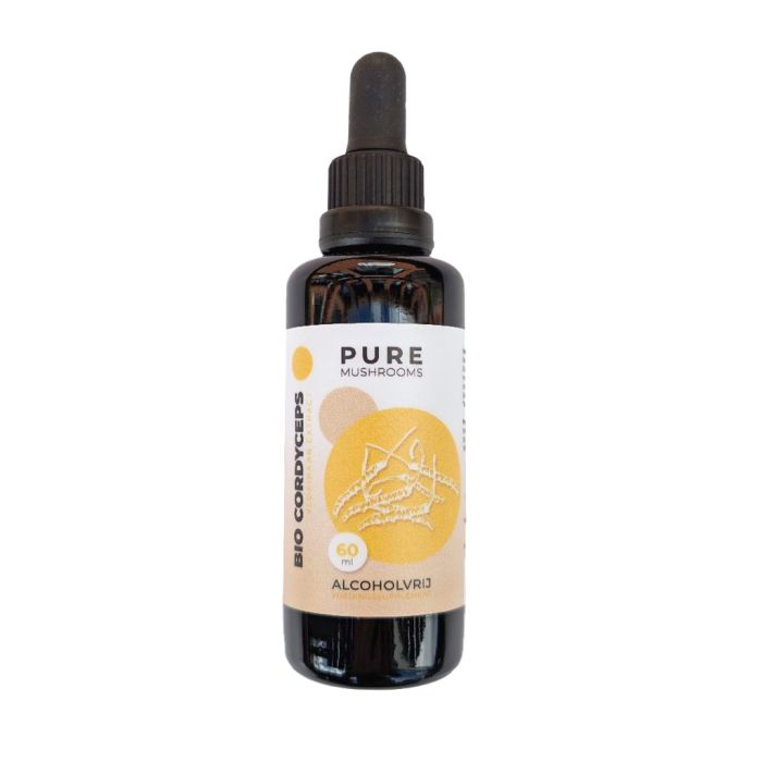 Cordyceps Mushroom Extract Alcohol-Free Organic (Pure Mushrooms) 60ml main product photo
