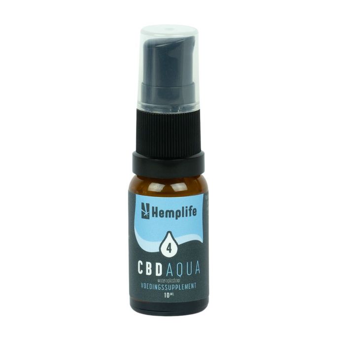 CBD Aqua 4 % (Hemplife) 10 ml main product photo