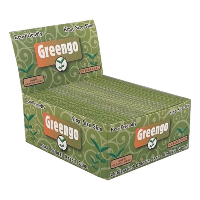 Greengo Hemp rolling Papers | King-Size Slim main product photo