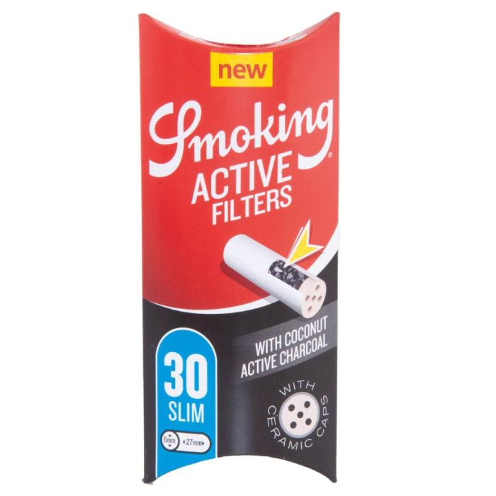 Activated carbon filters (Smoking) 30 pieces main product photo