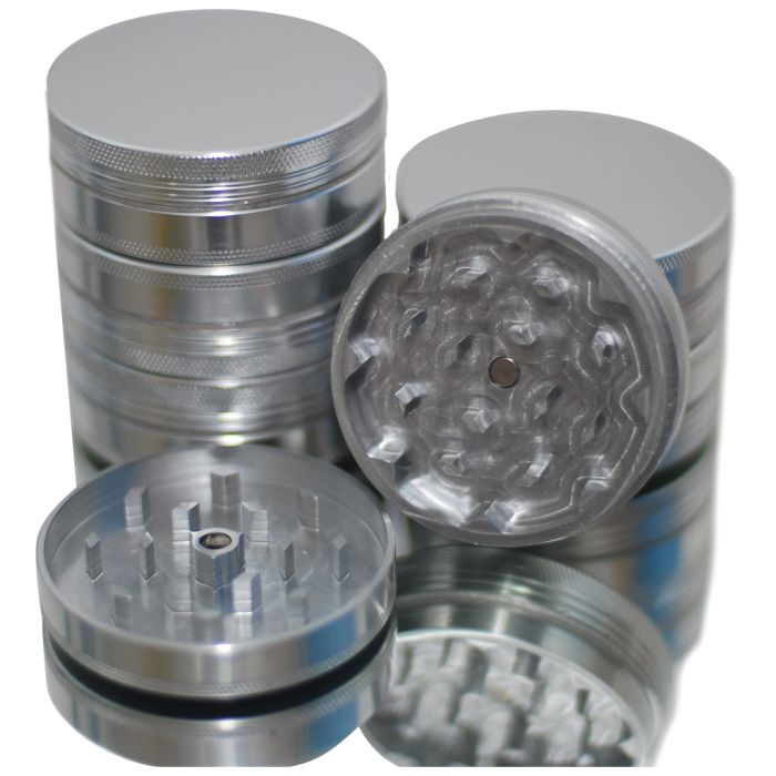 Aluminum Grinder 2 parts 56 mm main product photo