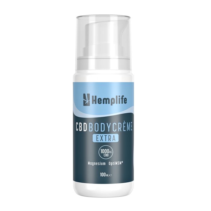 CBD + Magnesium Body Cream Extra 1000 mg (Hemplife) 100 ml main product photo