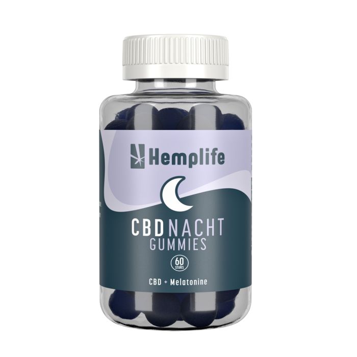 CBD Night Gummies (Hemplife) 60 pieces main product photo