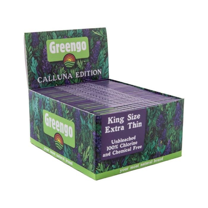 Greengo Calluna Edition Rolling Papers | King-Size Extra Thin main product photo