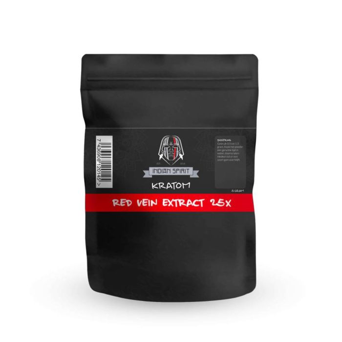 Kratom Extract 25X Red Vein (Indian Spirit) 5 grams main product photo