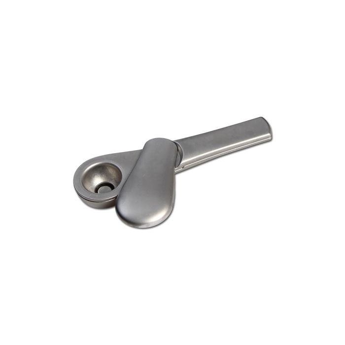 Metal Weed Pipe Jopi Magnetic (Black Leaf) main product photo