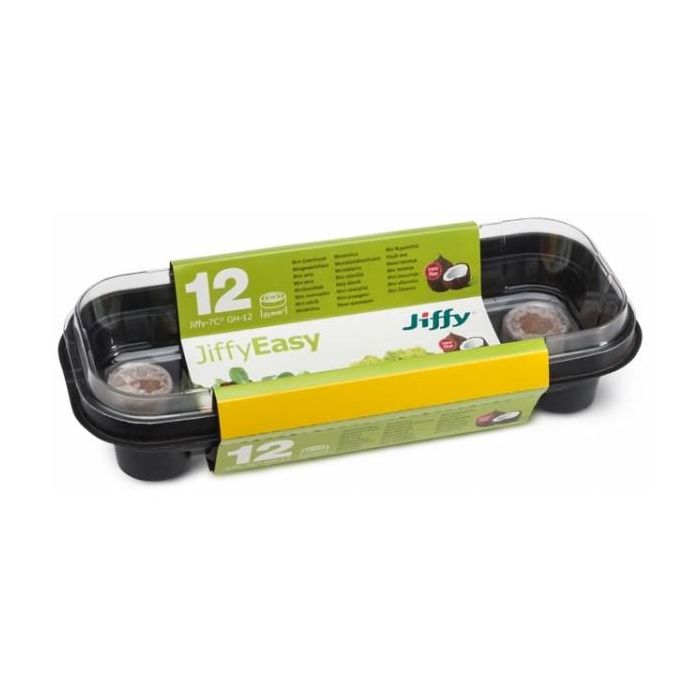 Mini Propagator (Jiffy) | Incl. 12 germination plugs main product photo