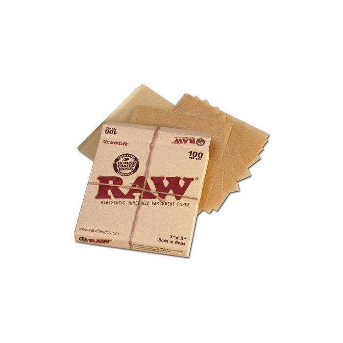 Parchment Papers for Dabbing (RAW) 100 pieces main product photo