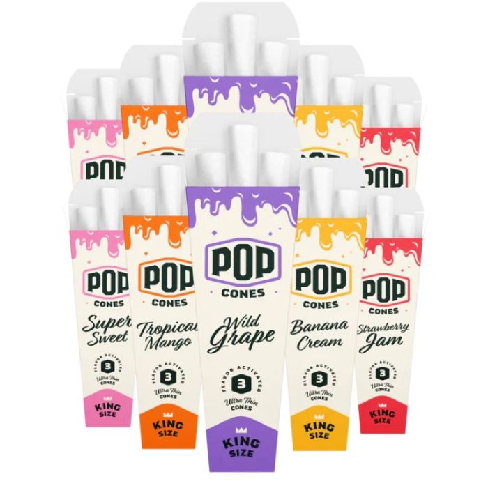 Pop Cones King-Size 3 pieces main product photo
