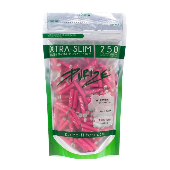 Active Carbon Filters Xtra Slim 5,9 x 26,9 mm (Purize) 250 pcs main product photo