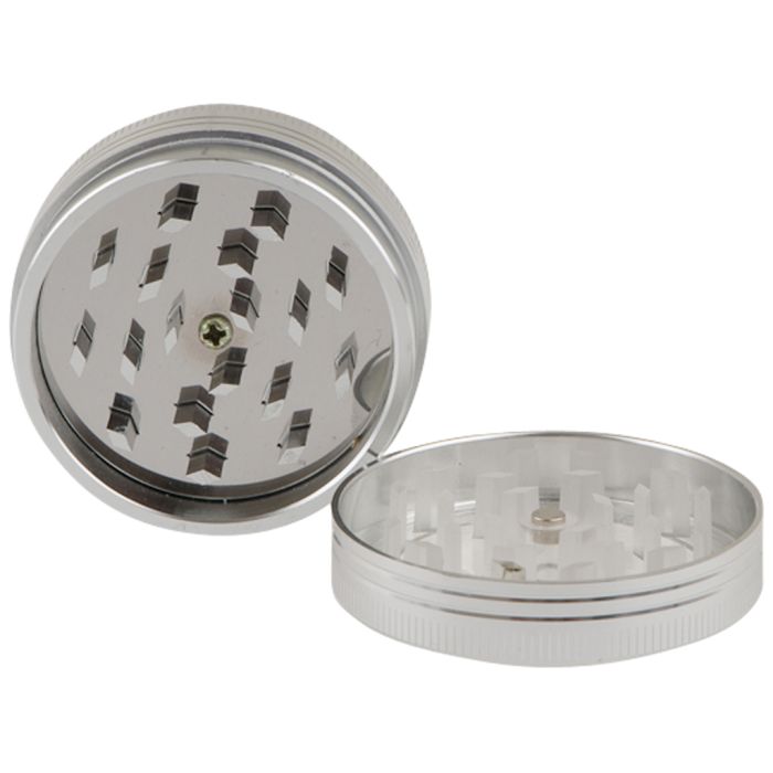 Push and Clear View Grinder Aluminium 50mm main product photo