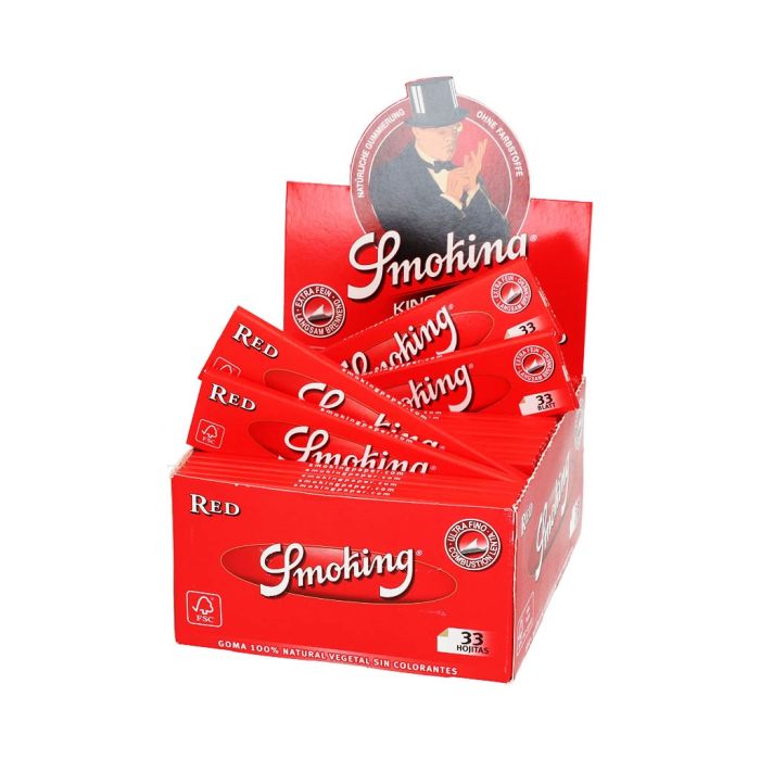 Smoking Red Rolling Papers | King-Size main product photo