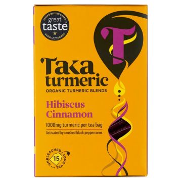 Turmeric Tea Golden Hibiscus (Taka Turmeric) 15 sachets