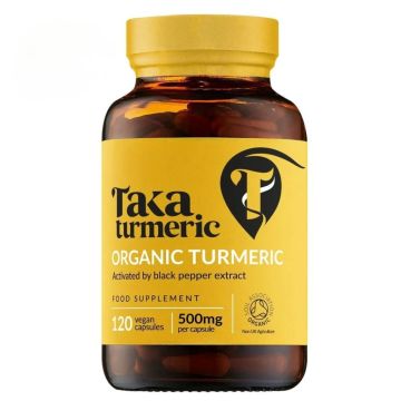 Turmeric Capsules Bio (Taka Turmeric) 120 capsules