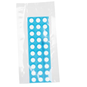 PTFE Teflon Filter Stickers Self-Adhesive 0.2 µm 20 mm 64 pieces
