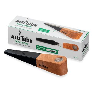 Tune In Weed Pipe - Briar Wood (actiTube) 12 cm