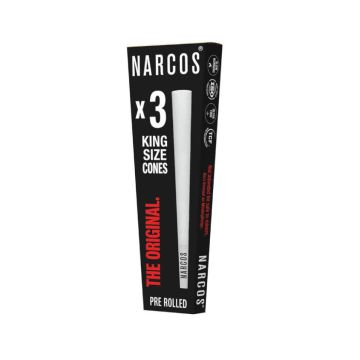 King Size Cones White (Narcos) 3 pieces