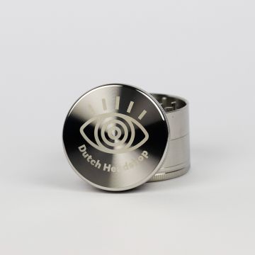 Stainless Steel Grinder 4-Piece (Dutch-Headshop) 62 mm