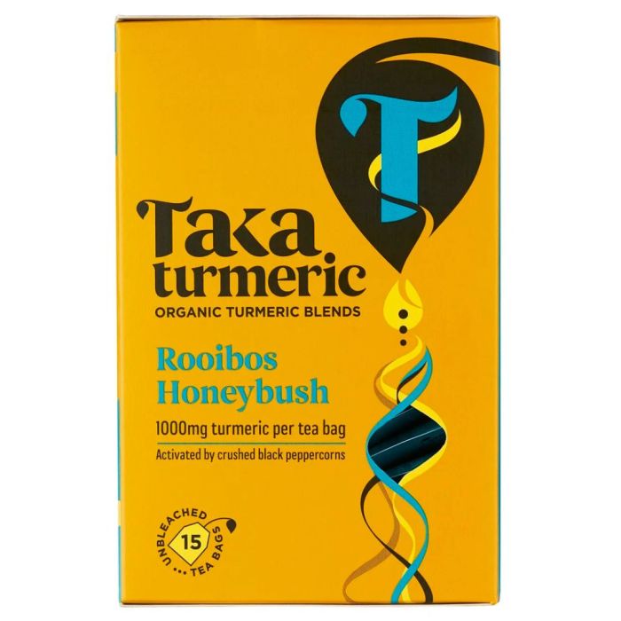 Turmeric Tea Rooibos & Honeybush (Taka Turmeric) 15 sachets main product photo