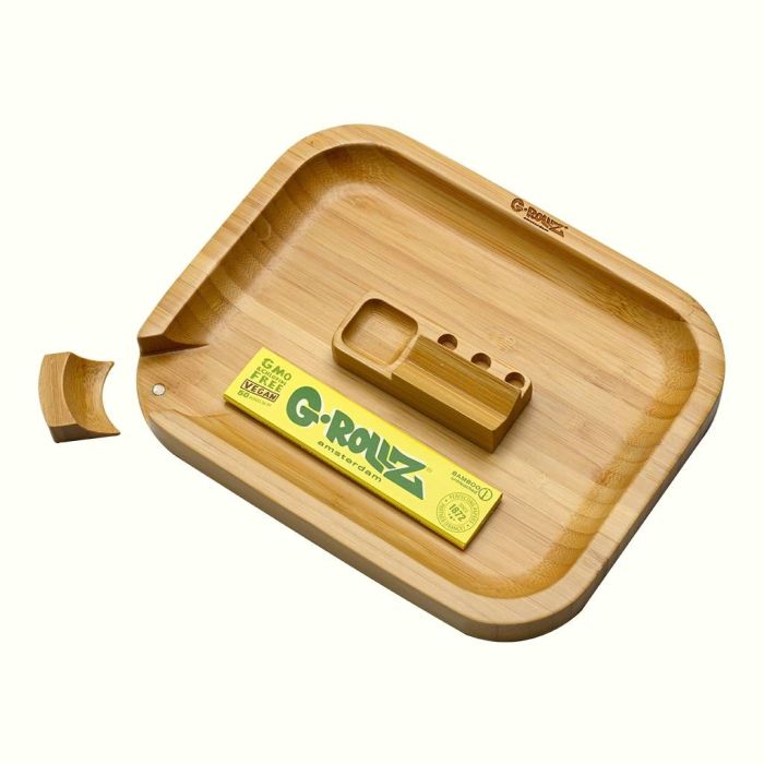 Wooden Rolling Tray Mini (G-Rollz) 20 x 16 cm