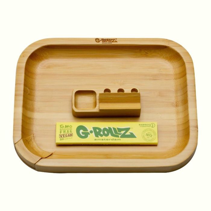 Wooden Rolling Tray Mini (G-Rollz) 20 x 16 cm