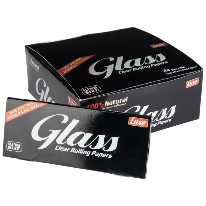 Glass Rolling Paper  King-Size (Glass Clear Rolling Papers)