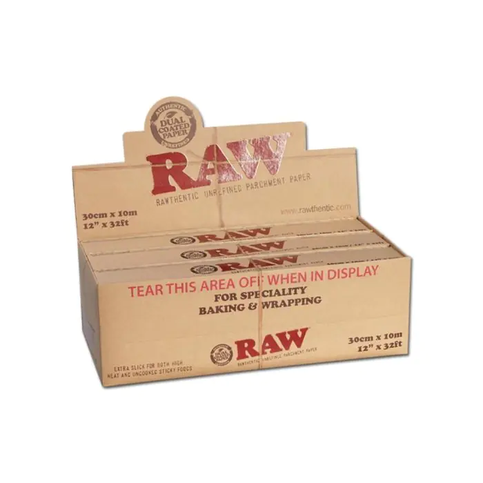 Roll Parchment Papers for Dabbing (RAW) 10 meters
