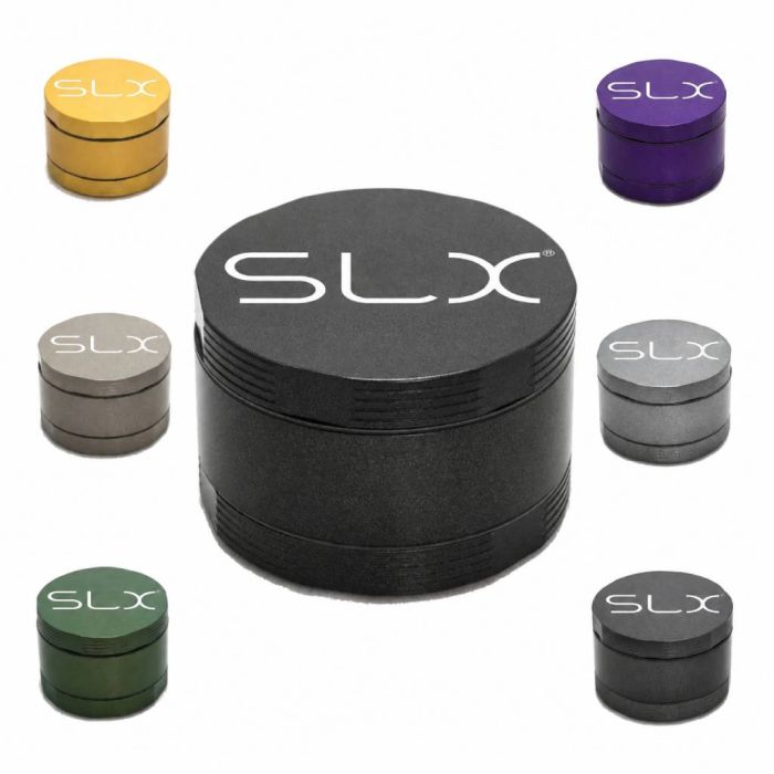 Weed Grinder 4 parts (SLX Grinders) 62 mm main product photo