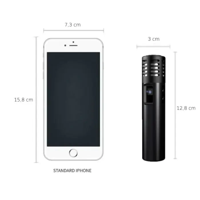elfbar nachfüll pod läuft aus Arizer Air Max Vaporiser Dry Herbs Black Stainless Black main image 1