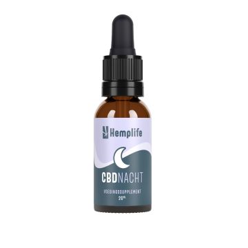 CBD Night | CBD + Melatonin (Hemplife) 20 ml