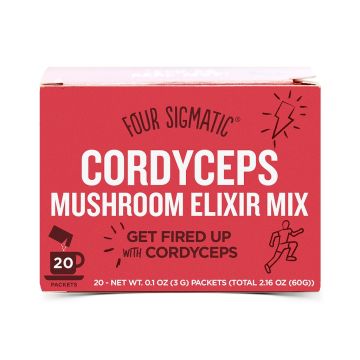 Cordyceps Mushroom Tea (Four Sigmatic) 1500 mg 20 packets
