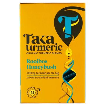 Turmeric Tea Rooibos & Honeybush (Taka Turmeric) 15 sachets