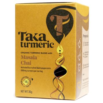 Turmeric Tea Golden Chai (Taka Turmeric) 15 sachets