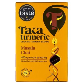 Turmeric Tea Golden Chai (Taka Turmeric) 15 sachets
