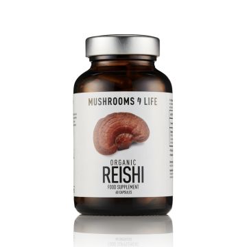 Reishi [Ganoderma lucidum] Organic (Mushrooms4Life) 60 capsules