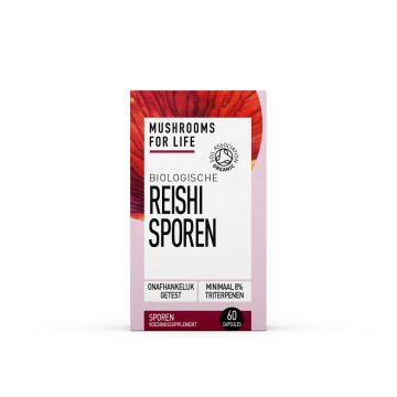 Reishi Spore | Organic (Mushrooms For Life) 60 caps