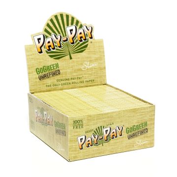 Pay-Pay Go Green Rolling Paper | King-Size Slim