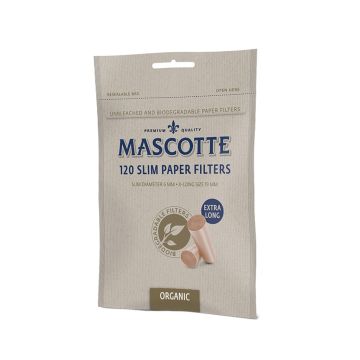 Slim Filter Tips / Roaches Organic (Mascotte) 120 Roaches