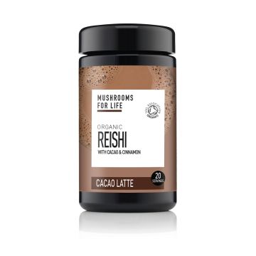 Reishi Cocoa Latte Organic (Mushrooms For Life) 140 grams