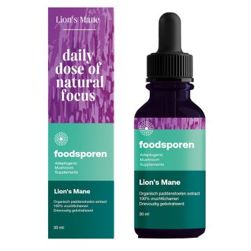 Lion’s Mane Mushroom Extract (Foodsporen) 30 ml