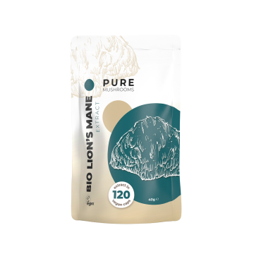 Lion’s Mane [Hericium erinaceus] Organic (Pure Mushrooms)