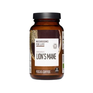 Lion’s Mane - Focus Mushroom Coffee (Mushrooms For Life) 75 grams