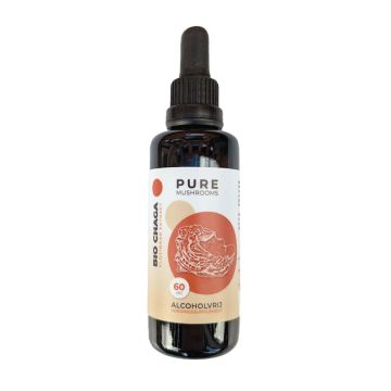 Chaga Mushroom Extract Alcohol-Free Organic (Pure Mushrooms) 60ml