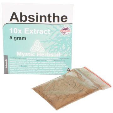 Absinthe (Wormwood) Extract 10x (Mystic Herbs) 5 grams