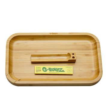 Bamboo Rolling Tray Classic (G-Rollz) 28 x 17 cm