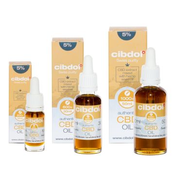 CBD Hemp Seed Oil (Cibdol) 5% 